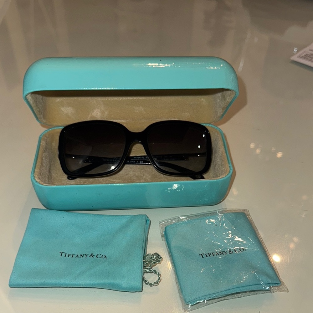 Tiffany & Co. Black Sunglasses